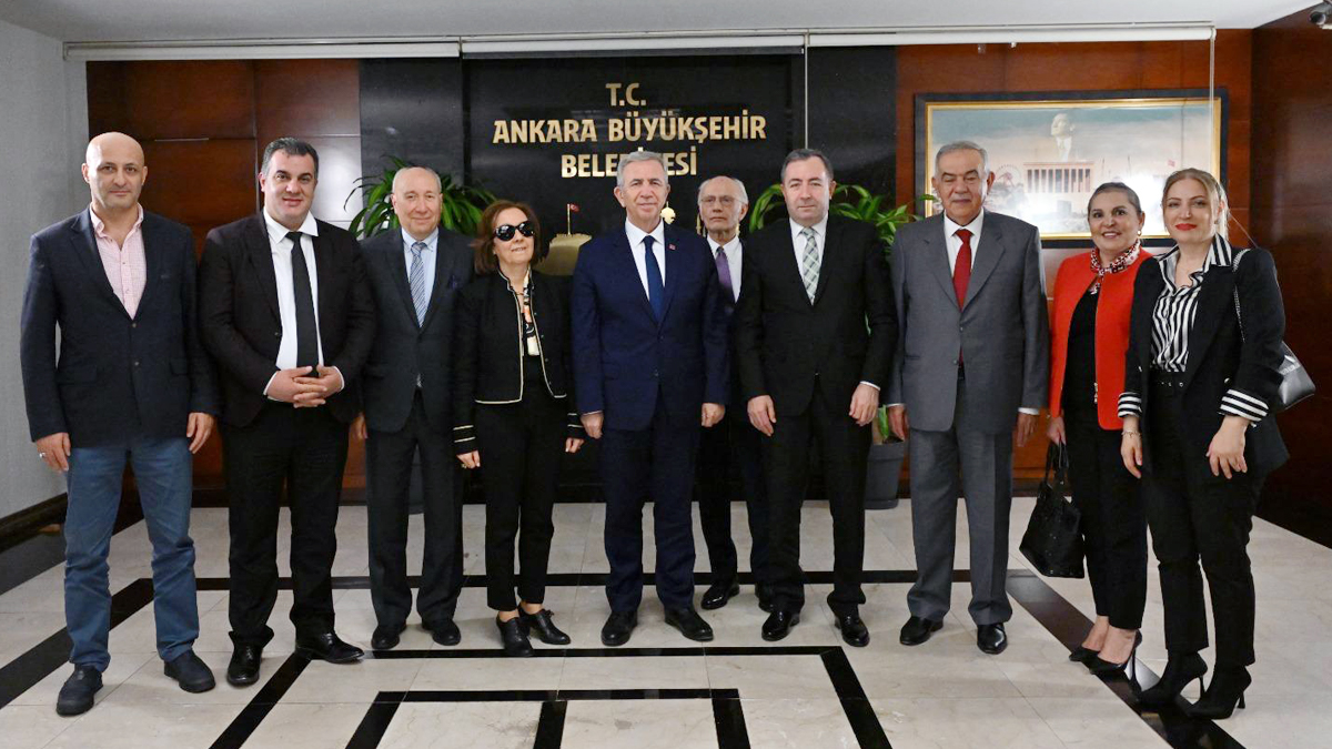 Türk Demokrasi Vakfı olarak, Ankara Büyükşehir Belediye Başkanı Sayın Mansur Yavaş’a hayırlı olsun ziyareti gerçekleştirdik.